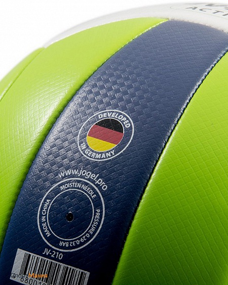 JV-210 Мяч волейбольный Jogel JV-210 зеленый, серый