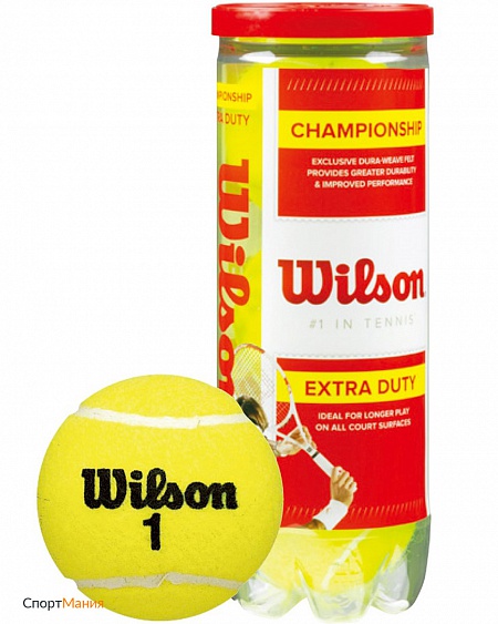 WRT100101 Мяч для большого тенниса Wilson Championship желтый