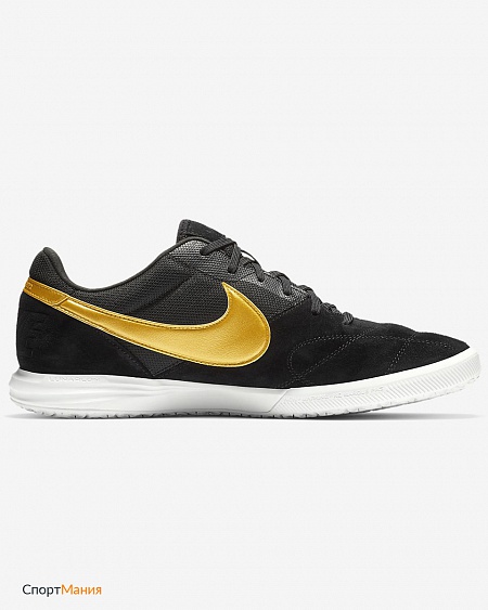 AV3153-077 Футзалки Nike Tiempo Premier II Sala IC черный, желтый