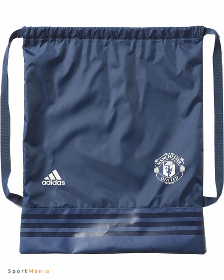 S95102 Рюкзак-мешок Adidas Манчестер Юнайтед темно-синий, белый