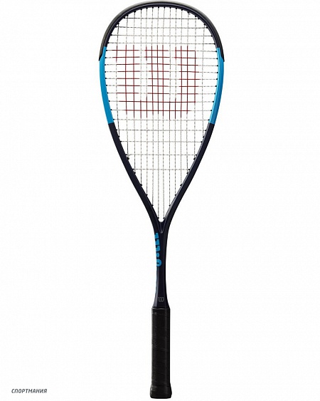 WRT910230 Ракетка для сквоша Ultra CV SQ RKT 1/2 CVR BKBL черный, синий, красный