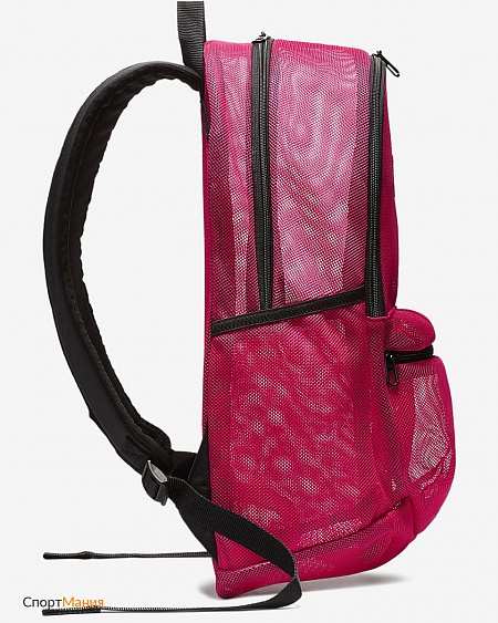 BA5388-666 Рюкзак Nike Brasilia Mesh Training красный