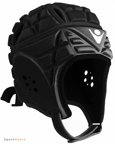 691109 Шлем регбийный Macron Helmet черный