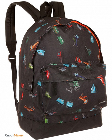 EQYBP03277-KVJ9 Рюкзак Quiksilver Everyday Poster 2 черный, синий, оранжевый