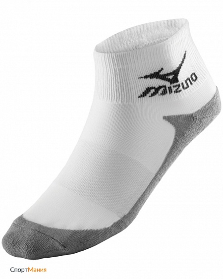 67XUU0201-01 Носки Mizuno Training Sock (2 Пары) белый, серый