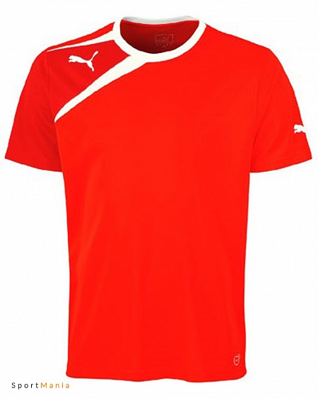 653589011 Футболка Puma Spirit красный, белый