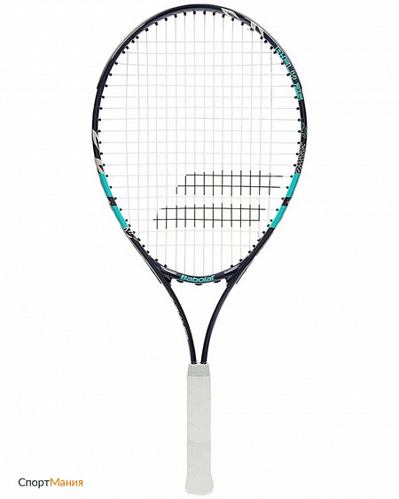140245 Детская теннисная ракетка Babolat B'Fly 25 Gr00 черный, голубой