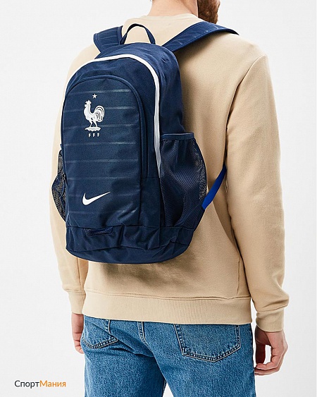 BA5456-451 Рюкзак Nike France Stadium темно-синий