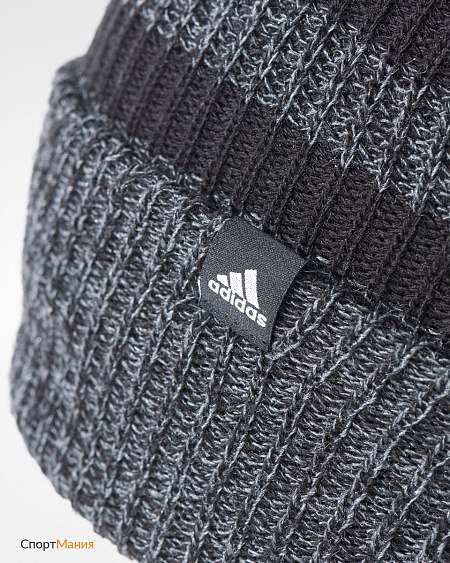 BR9921 Шапка Adidas 3-Stripes серый, черный