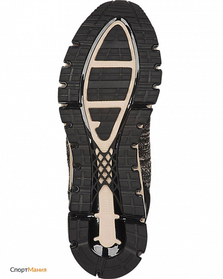 T840N-024 Беговые кроссовки Asics Gel-Quantum 360 Knit 2 серый, черный