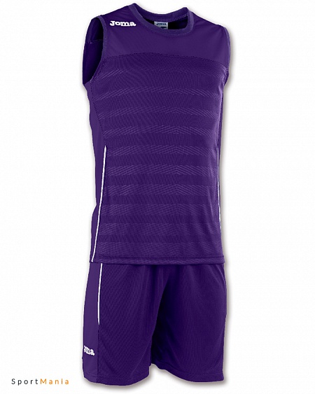 100692.552 Комплект баскетбольной формы Joma Space II фиолетовый, белый