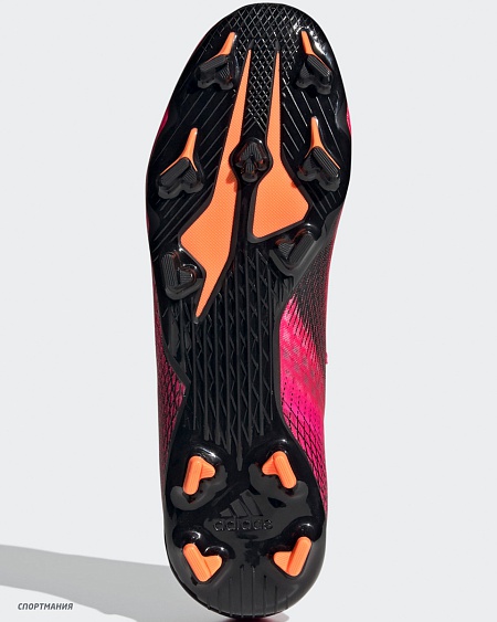 FW6945 Бутсы Adidas X Ghosted.3 FG розовый, черный