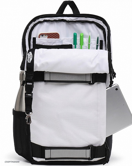 VA3I69WHT Рюкзак Vans MN Obstacle Scatepack белый, черный