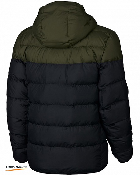 928833-395 Пуховик Nike Sportswear Windrunner Down Fill темно-синий, зеленый