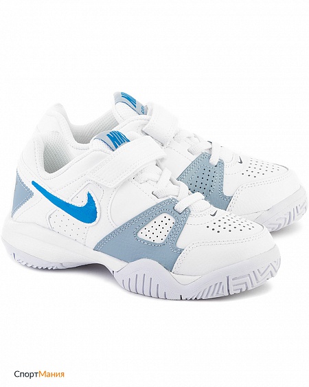 488326-144 Кроссовки теннисные Nike City Court 7 белый, голубой