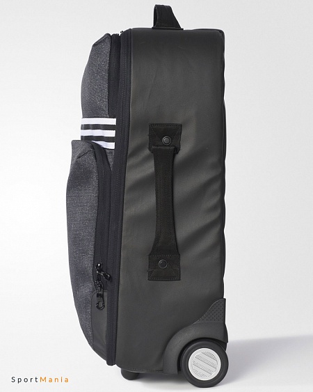 AI3820 Сумка-чемодан Adidas Team Travel Trolley черный, серый