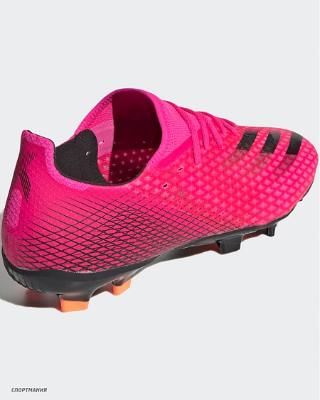 FW6945 Бутсы Adidas X Ghosted.3 FG розовый, черный