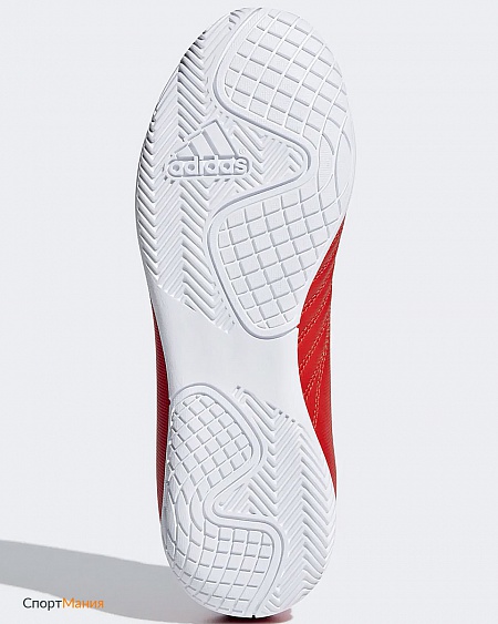 BB9410 Детские футзалки Adidas X 18.4 IN JR красный, серый, синий