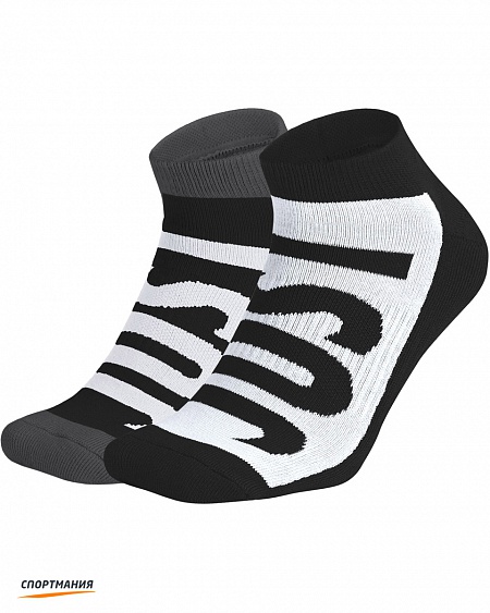 SX5771-944 Носки Nike Sportswear No Show (2 пары) черный, белый, серый