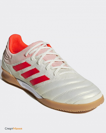 D98065 Футзалки Adidas Copa 19.3 IN Sala белый, красный