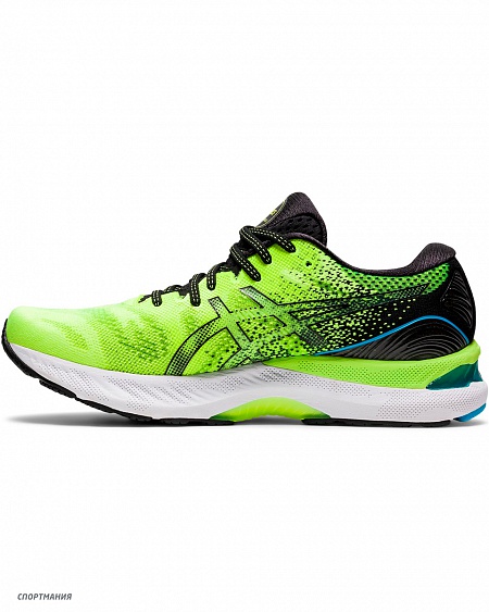 1011B004-300 Кроссовки беговые Asics Gel-Nimbus 23 салатовый, черный, белый