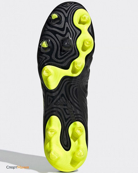 BB8088 Бутсы Adidas Copa 19.1 FG черный, светло-зеленый