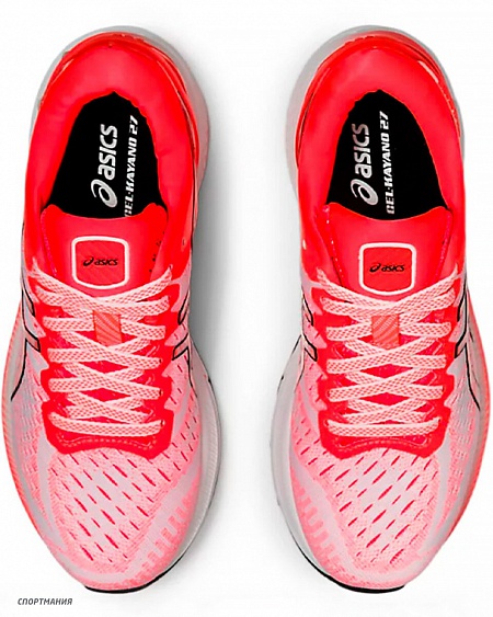 1012A948-100 Кроссовки для бега Asics Gel-Kayano 27 Tokyo W коралловый, белый, черный