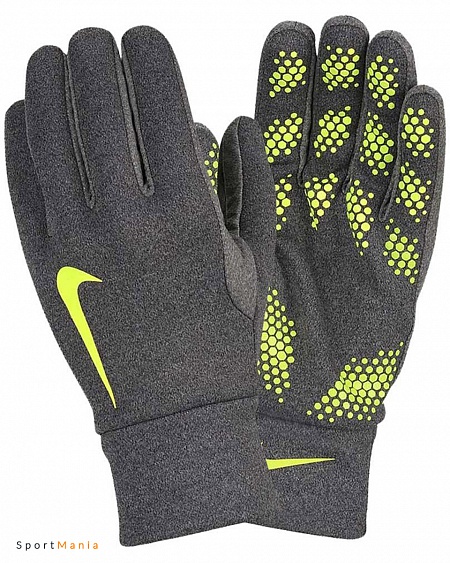 GS0321-071 Перчатки игрока Nike Hyperwarm серый