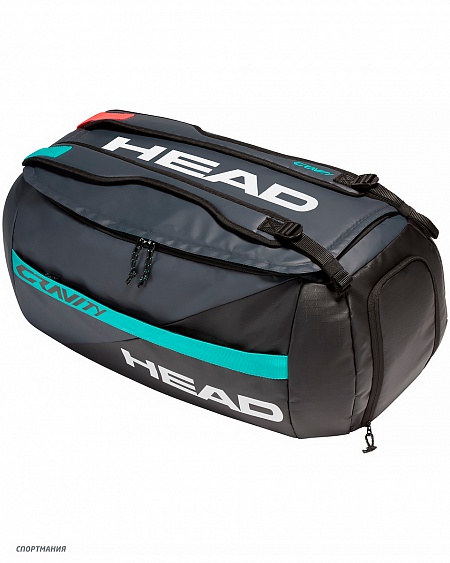 283020-BKTE Сумка Head Gravity Sport Bag черный, бирюзовый, белый, красный
