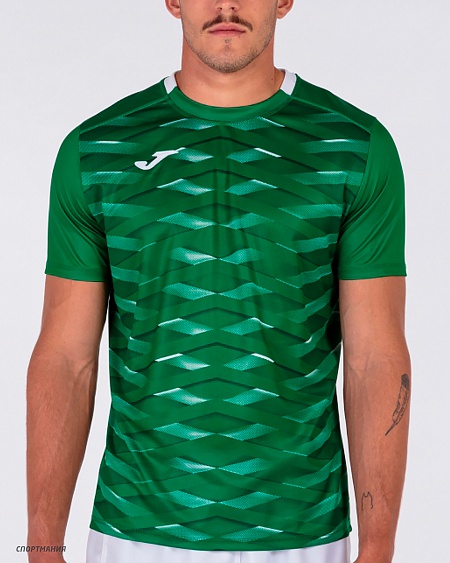 101290.452 Регбийная футболка Joma Myskin Academy зеленый, белый