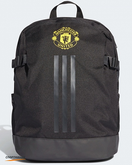 DY7696 Рюкзак Adidas FC MU черный, желтый