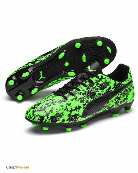 10549203 Бутсы Puma One 19.4 FG AG зеленый