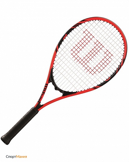 WRT30480U3 Теннисная ракетка Wilson Roger Federer Gr3 красный, черный