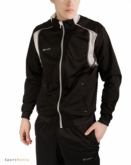 121022 Олимпийка 2К Спорт Vettore черный, серый