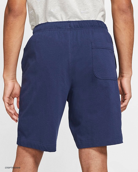 BV2772-410 Шорты Nike Nsw Club Short JSY темно-синий, белый
