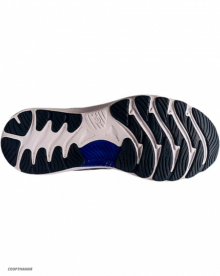 1011B004-404 Кроссовки беговые Asics Gel-Nimbus 23 синий, черный, белый, салатовый