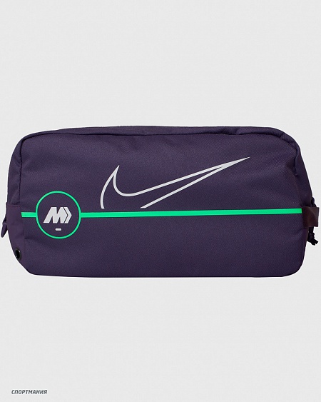 DD0003-573 Сумка для обуви Nike Mercurial фиолетовый, белый, зеленый