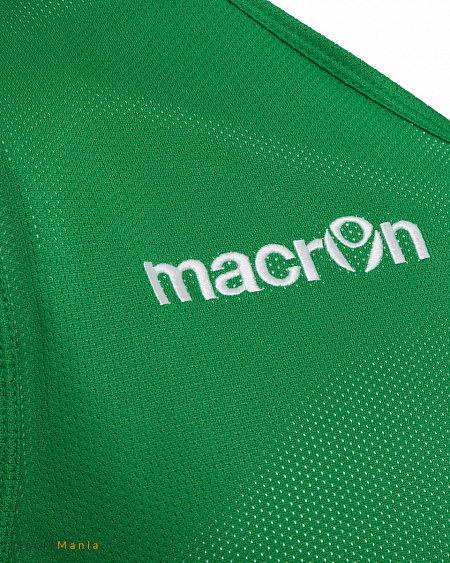 434204 Детская баскетбольная майка Macron Amon зеленый