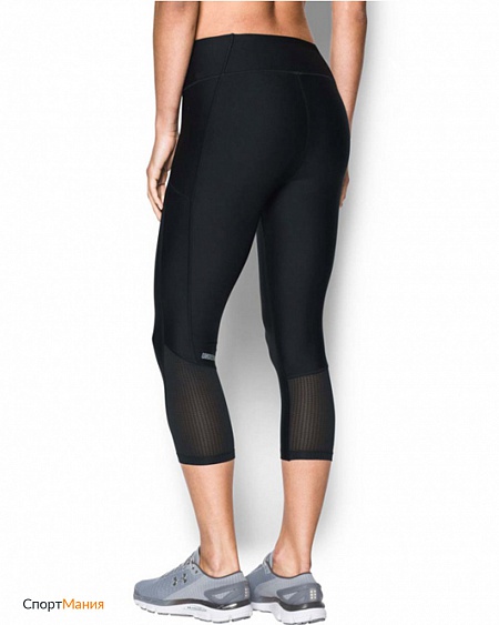 1297933-002 Тайтсы для бега Under Armour Fly By Capri W черный