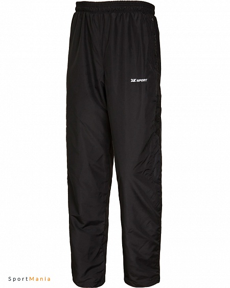 121071 Брюки спортивные 2К Спорт Performance черный