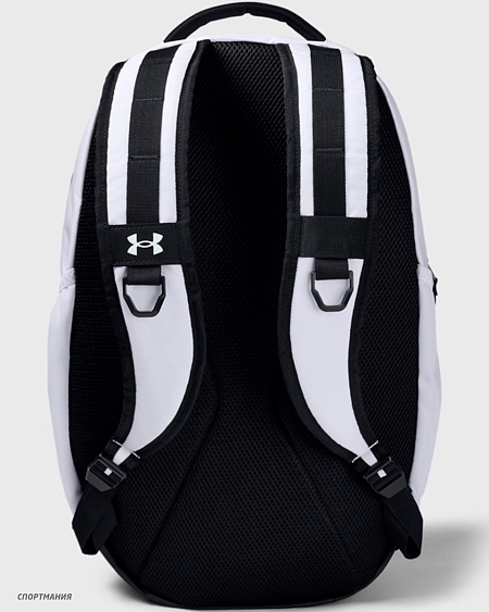 1361176-100 Рюкзак Under Armour Hustle 5.0 белый, черный