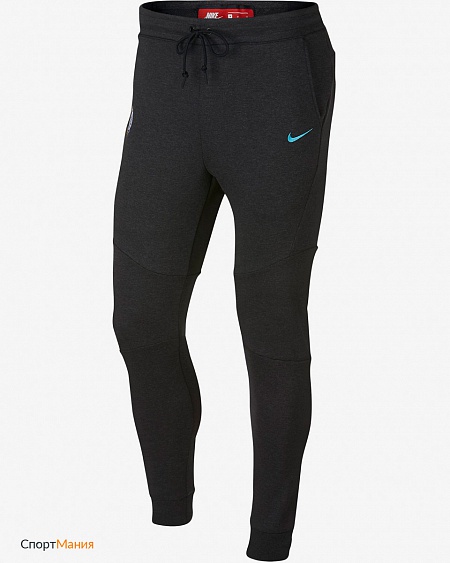 AA1933-036 Мужские джоггеры Nike Chelsey FC Tech Fleece черный, голубой