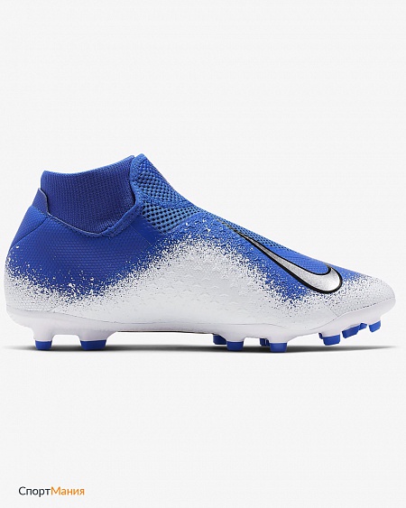 AO3258-410 Бутсы Nike Phantom Vision Academy Dynamic Fit MG синий, белый