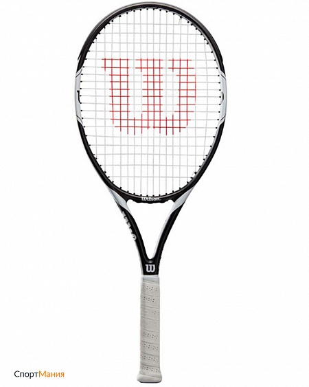 WRT30730U2 Ракетка теннисная Wilson Federer Team 105 GR2 черный, белый