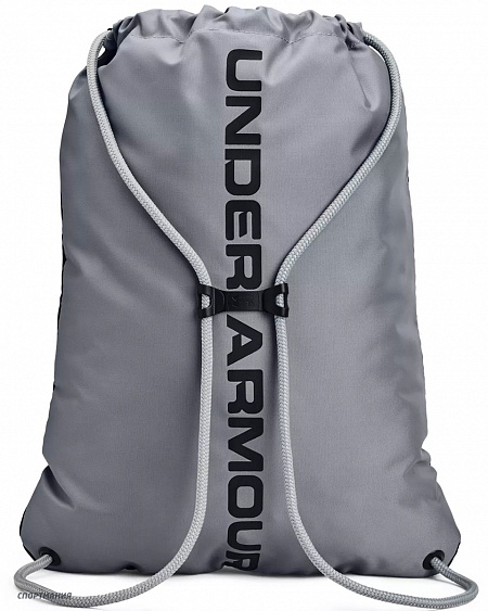 1240539-005 Рюкзак-мешок Under Armour Ozsee Sackpack серый, черный