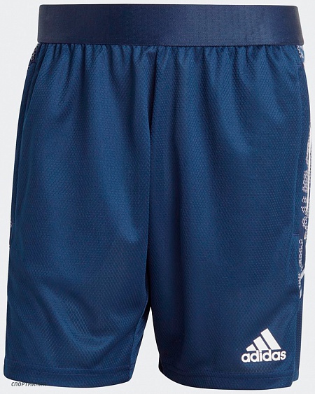GH7145 Тренировочные шорты Adidas Condivo 21 Training Short Primeblue темно-синий, белый