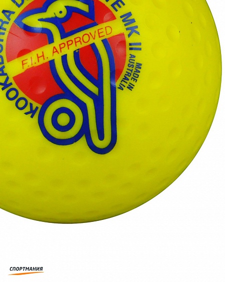 LB400Y Мяч для хоккея на траве Kookaburra Dimple Elite неоновый-желтый
