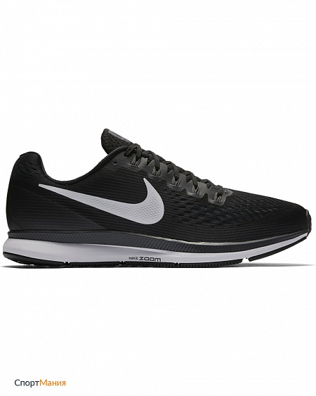 880555-001 Кроcсовки беговые Nike Air Zoom Pegasus 34 черный, белый