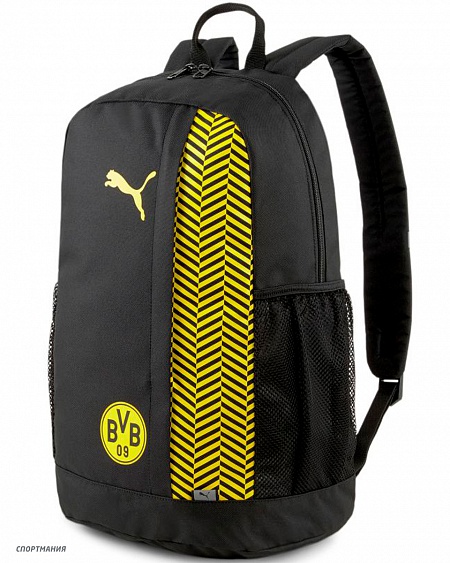 7817603 Рюкзак Puma ФК Боруссия Дортмунд черный, желтый