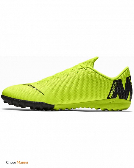 AH7384-701 Шиповки Nike MercurialX Vapor 12 Academy TF светло-зеленый